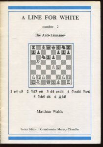 Matthias-Wahls+A-Line-for-White-Number-2-The-Anti-Taimanov-1-e4-c5-2